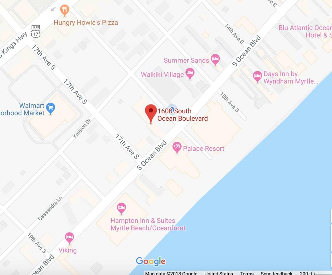 1600 South Ocean Boulevard Миртъл Бийч Екстериор снимка